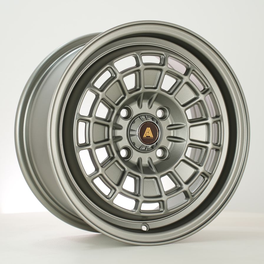 Autostar<br>Roulette Flat Gunmetal (15x7)